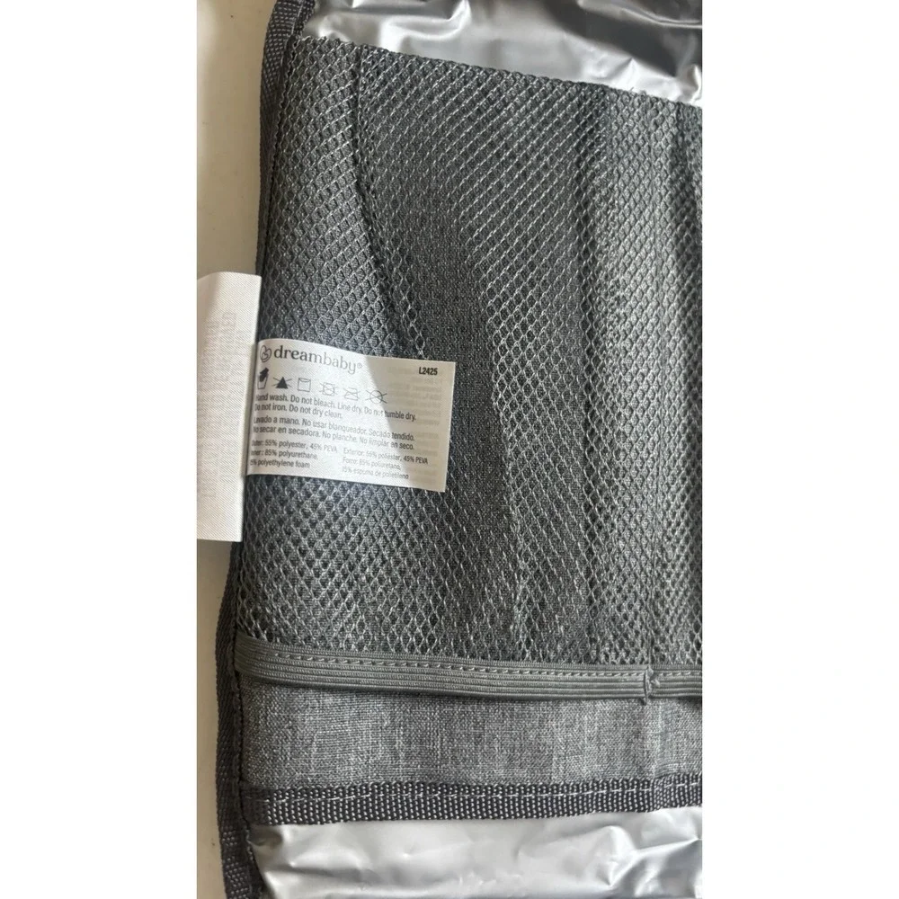 Dream Baby grey backpack/ changing bag / nappy bag With Changing Pad NWOT